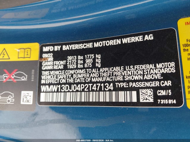 Mini Se Hardtop Cooper 2023 WMW13DJ04P2T47134 Image 9