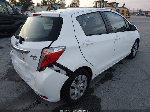 JTDKTUD31ED575512 Toyota Yaris Le (tmc/cbu Plant)