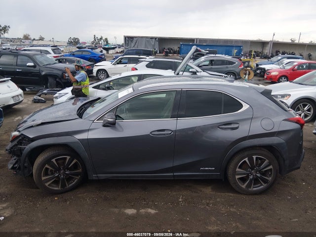 Продаж на аукціоні авто 2021 Lexus Ux 250h, vin: JTHX9JBH7M2044793, номер лоту: 46037079