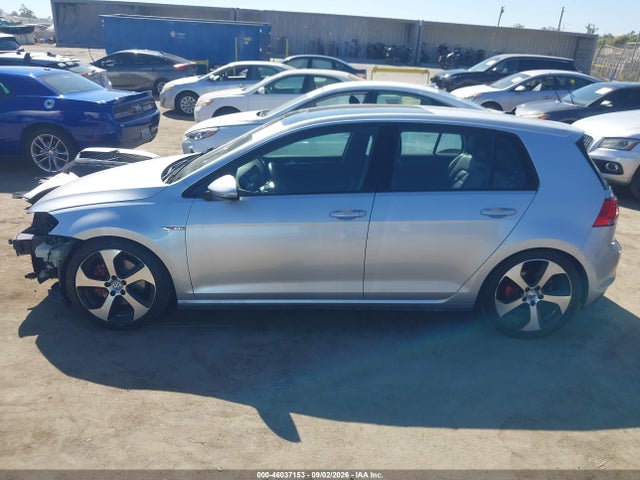 46037153 :رقم المزاد ، 3VW5T7AU7GM064256 vin ، 2016 Volkswagen Golf Gti Se 4-door مزاد بيع