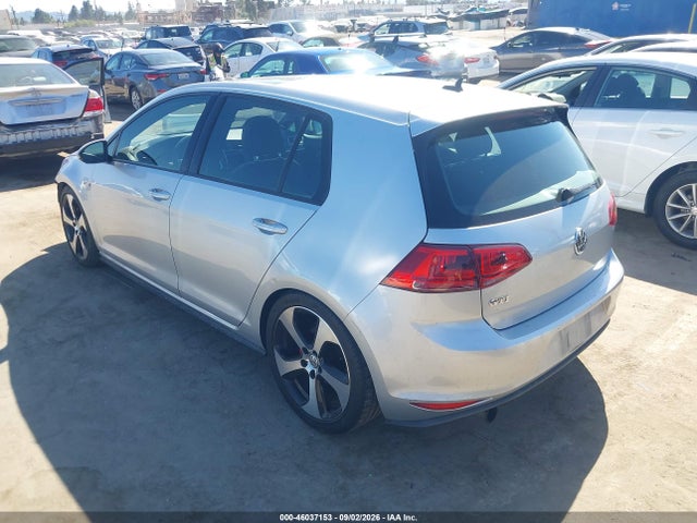 46037153 :رقم المزاد ، 3VW5T7AU7GM064256 vin ، 2016 Volkswagen Golf Gti Se 4-door مزاد بيع