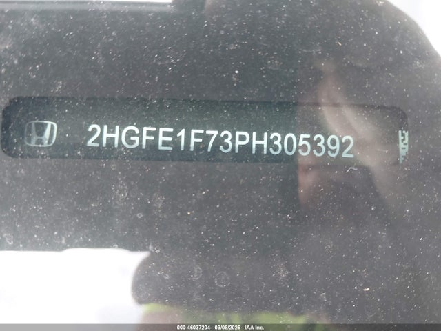 Aukcja sprzedaży 2023 Honda Civic Ex/ex W/o Bsi, vin: 2HGFE1F73PH305392, numer aukcji: 46037204