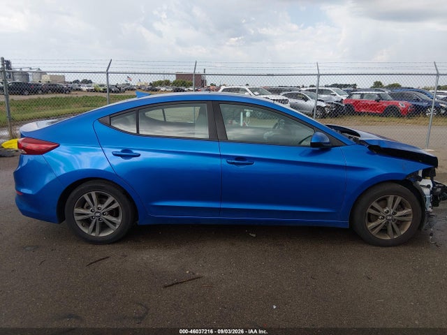 2018 Hyundai Elantra Value Edition მანქანა იყიდება აუქციონზე, vin: 5NPD84LF2JH382960, აუქციონის ნომერი: 46037216