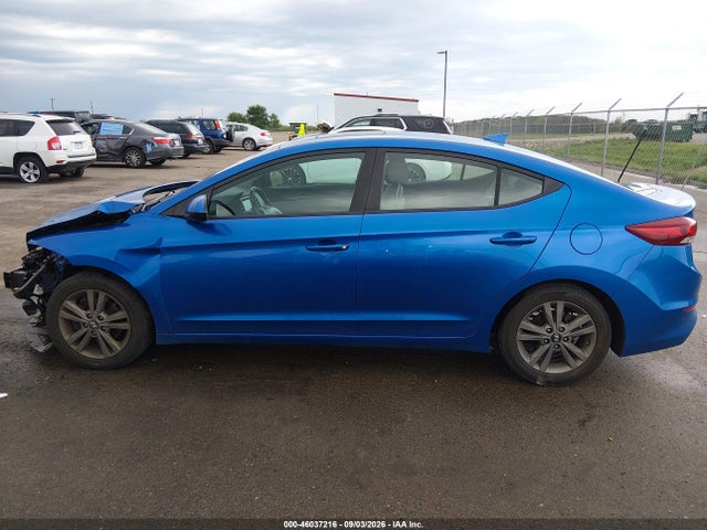 2018 Hyundai Elantra Value Edition მანქანა იყიდება აუქციონზე, vin: 5NPD84LF2JH382960, აუქციონის ნომერი: 46037216