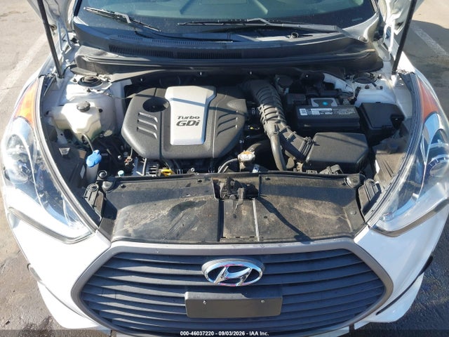 46037220 :رقم المزاد ، KMHTC6AE3GU265916 vin ، 2016 Hyundai Veloster Turbo R-spec مزاد بيع