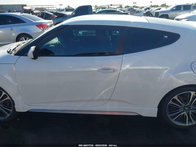 46037220 :رقم المزاد ، KMHTC6AE3GU265916 vin ، 2016 Hyundai Veloster Turbo R-spec مزاد بيع