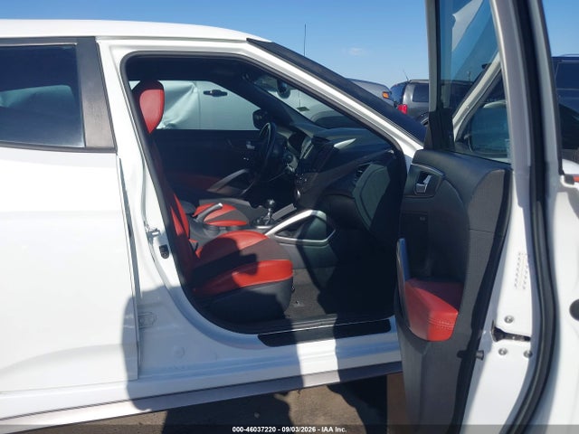46037220 :رقم المزاد ، KMHTC6AE3GU265916 vin ، 2016 Hyundai Veloster Turbo R-spec مزاد بيع