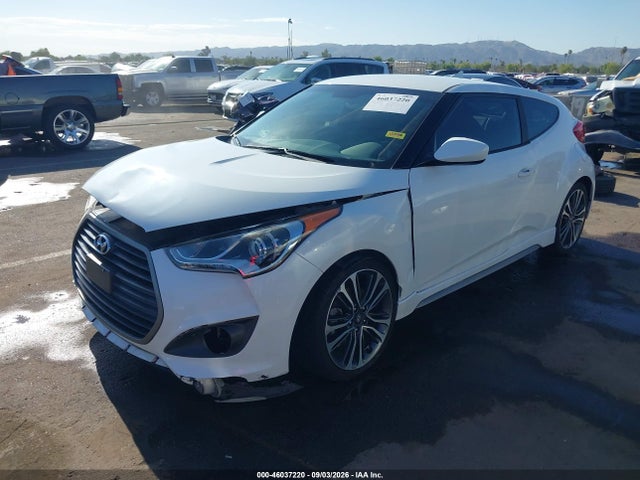 46037220 :رقم المزاد ، KMHTC6AE3GU265916 vin ، 2016 Hyundai Veloster Turbo R-spec مزاد بيع