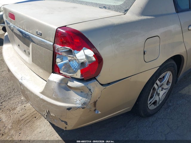46037314 :رقم المزاد ، 1G1ZS51F26F292752 vin ، 2006 Chevrolet Malibu Ls مزاد بيع
