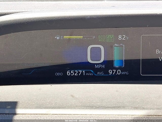 Aukcja sprzedaży 2019 Toyota Prius Prime Premium, vin: JTDKARFP7K3111810, numer aukcji: 46037339