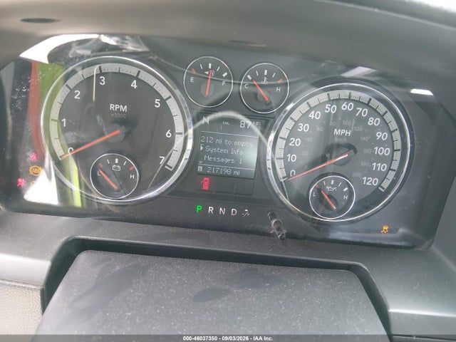 46037350 :رقم المزاد ، 1D3HV18T39S759100 vin ، 2009 Dodge Ram 1500 Slt/sport/trx مزاد بيع