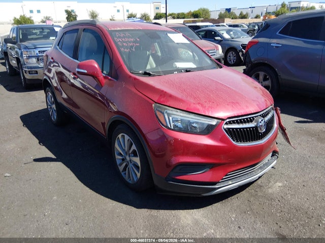 2018 Buick Encore Preferred მანქანა იყიდება აუქციონზე, vin: KL4CJASB0JB633595, აუქციონის ნომერი: 46037374