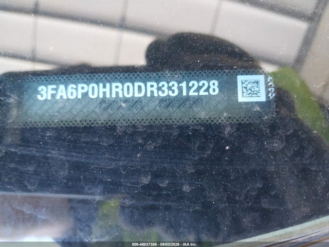 2013 Ford Fusion Se მანქანა იყიდება აუქციონზე, vin: 3FA6P0HR0DR331228, აუქციონის ნომერი: 46037386