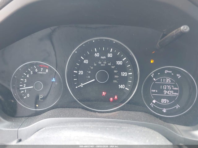 46037401 :رقم المزاد ، 3CZRU5H36GM720587 vin ، 2016 Honda Hr-v Lx مزاد بيع