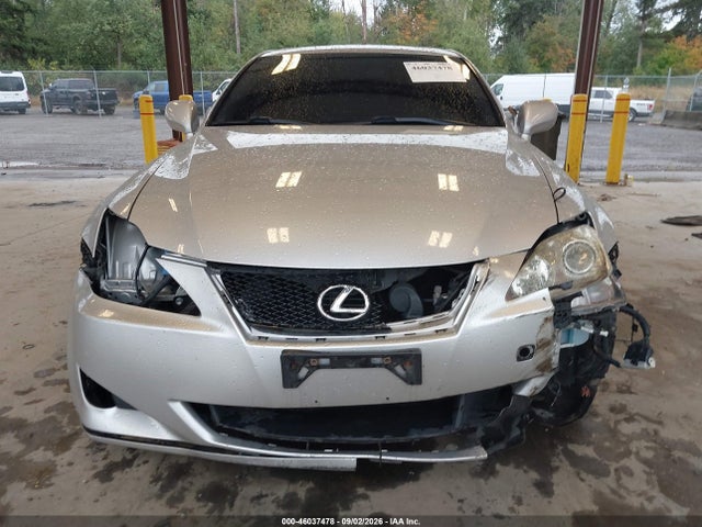 2007 Lexus Is 250 მანქანა იყიდება აუქციონზე, vin: JTHCK262372009347, აუქციონის ნომერი: 46037478