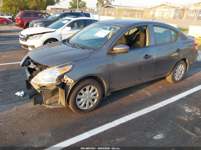 2017 Nissan Versa 1.6 S+ მანქანა იყიდება აუქციონზე, vin: 3N1CN7AP6HL829630, აუქციონის ნომერი: 46037521