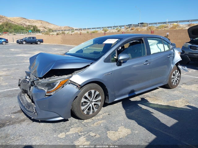 2021 Toyota Corolla Hybrid Le მანქანა იყიდება აუქციონზე, vin: JTDEAMDE4MJ001507, აუქციონის ნომერი: 46037537