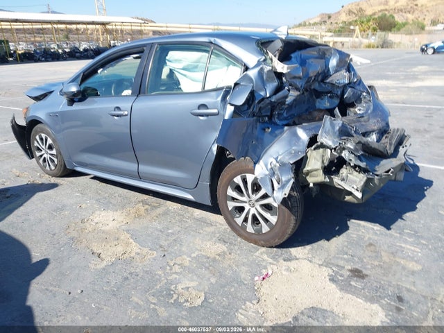 2021 Toyota Corolla Hybrid Le მანქანა იყიდება აუქციონზე, vin: JTDEAMDE4MJ001507, აუქციონის ნომერი: 46037537