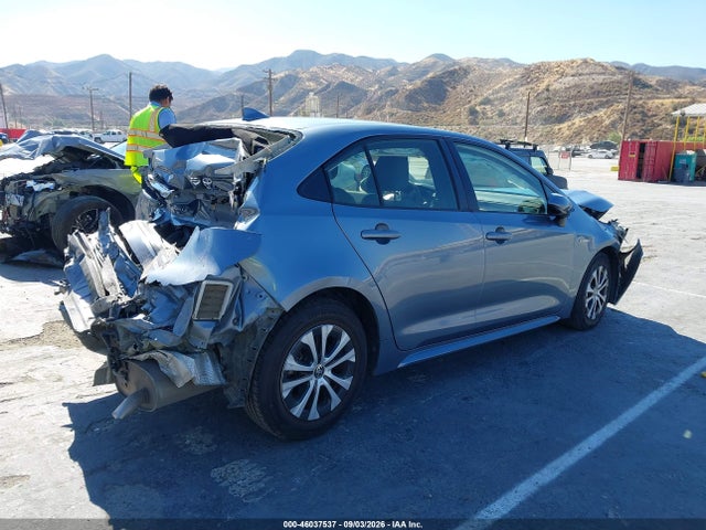 2021 Toyota Corolla Hybrid Le მანქანა იყიდება აუქციონზე, vin: JTDEAMDE4MJ001507, აუქციონის ნომერი: 46037537