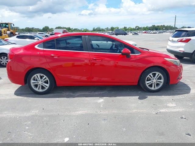 Продажа на аукционе авто 2018 Chevrolet Cruze Lt Auto, vin: 1G1BE5SM5J7106176, номер лота: 46037562
