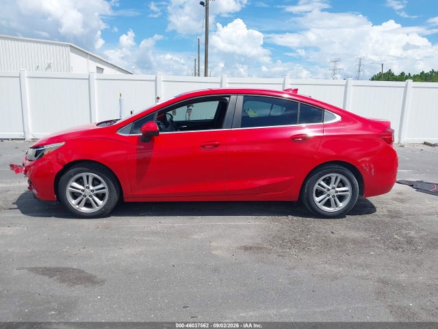 Продажа на аукционе авто 2018 Chevrolet Cruze Lt Auto, vin: 1G1BE5SM5J7106176, номер лота: 46037562