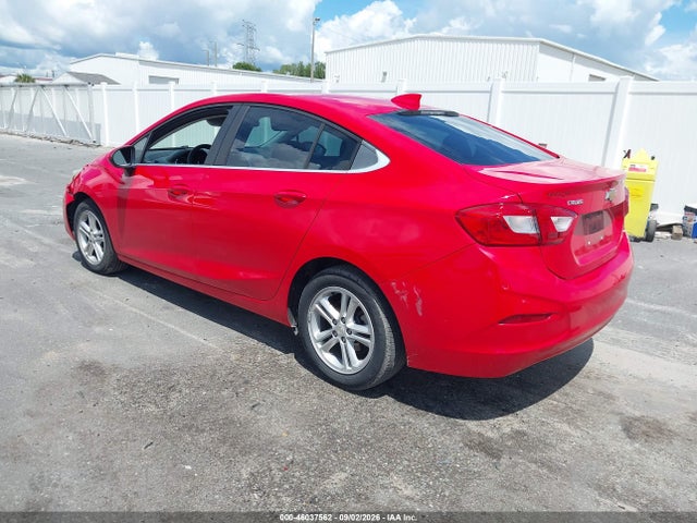 Продажа на аукционе авто 2018 Chevrolet Cruze Lt Auto, vin: 1G1BE5SM5J7106176, номер лота: 46037562