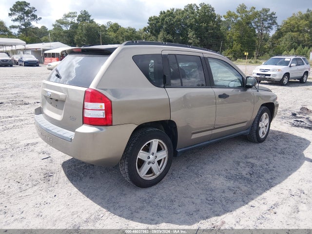 46037563 :رقم المزاد ، 1J8FF47W38D528297 vin ، 2008 Jeep Compass Sport مزاد بيع