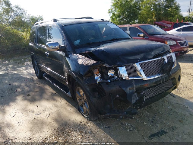 2014 Nissan Armada Platinum მანქანა იყიდება აუქციონზე, vin: 5N1AA0NE4EN613878, აუქციონის ნომერი: 46037608