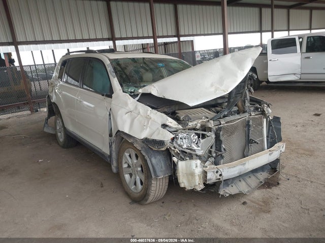2012 Toyota Highlander Se V6 მანქანა იყიდება აუქციონზე, vin: 5TDZK3EH3CS086682, აუქციონის ნომერი: 46037636