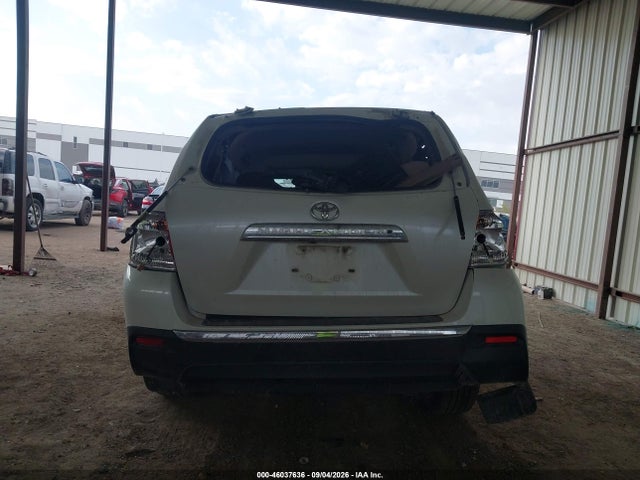 2012 Toyota Highlander Se V6 მანქანა იყიდება აუქციონზე, vin: 5TDZK3EH3CS086682, აუქციონის ნომერი: 46037636