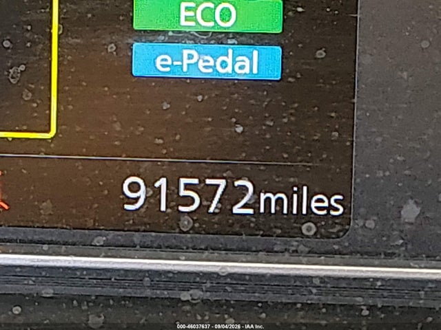 46037637 :رقم المزاد ، 1N4AZ1CV0NC550768 vin ، 2022 Nissan Leaf Sv 40 Kwh مزاد بيع