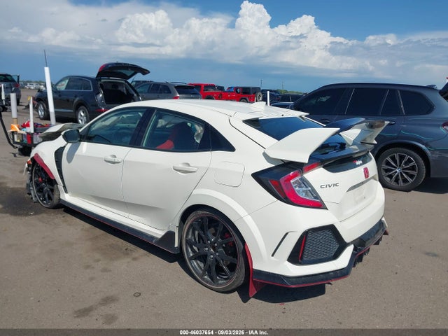 2019 Honda Civic Type R Touring მანქანა იყიდება აუქციონზე, vin: SHHFK8G73KU204994, აუქციონის ნომერი: 46037654