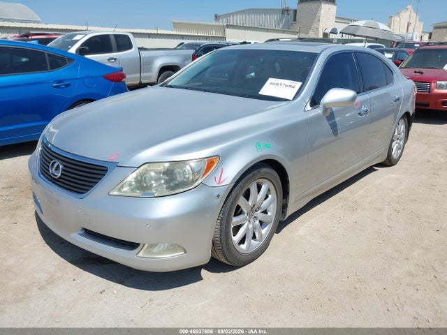 2007 Lexus Ls 460 მანქანა იყიდება აუქციონზე, vin: JTHBL46F775050523, აუქციონის ნომერი: 46037686