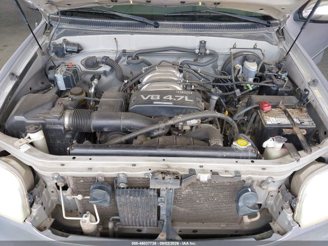 2002 Toyota Tundra Sr5 V8 მანქანა იყიდება აუქციონზე, vin: 5TBBT44172S311086, აუქციონის ნომერი: 46037738