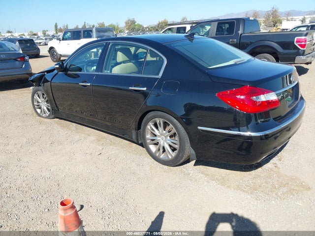 2012 Hyundai Genesis 3.8 მანქანა იყიდება აუქციონზე, vin: KMHGC4DD6CU211934, აუქციონის ნომერი: 46037771