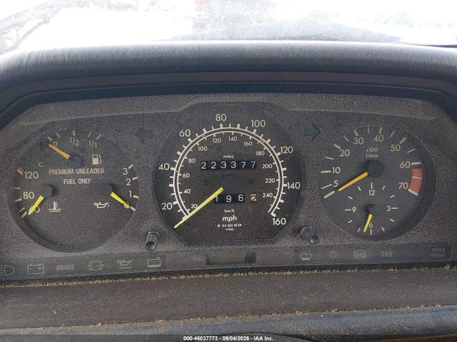 46037773 :رقم المزاد ، WDBEA30DXMB438072 vin ، 1991 Mercedes-benz 300 E مزاد بيع