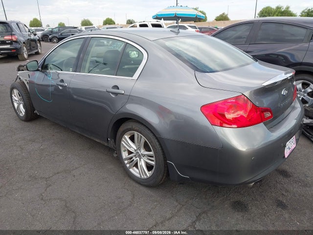 2013 Infiniti G37 Journey მანქანა იყიდება აუქციონზე, vin: JN1CV6AP5DM306769, აუქციონის ნომერი: 46037797