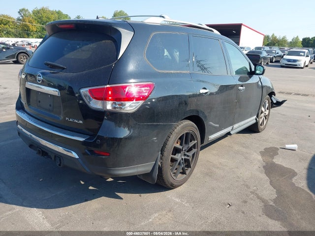 Продаж на аукціоні авто 2014 Nissan Pathfinder Platinum, vin: 5N1AR2MN2EC623892, номер лоту: 46037801