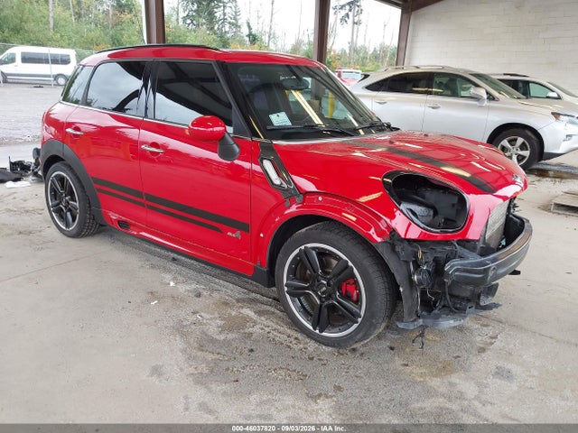 Продаж на аукціоні авто 2016 Mini Countryman John Cooper Works, vin: WMWXD1C50GWT97553, номер лоту: 46037820