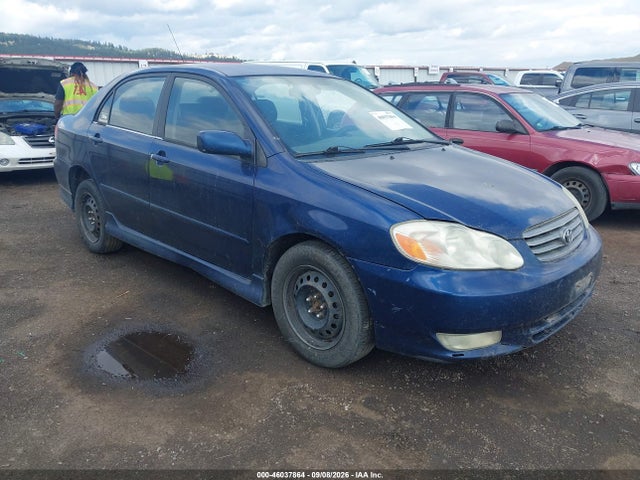 2003 Toyota Corolla S მანქანა იყიდება აუქციონზე, vin: 1NXBR32E33Z152372, აუქციონის ნომერი: 46037864