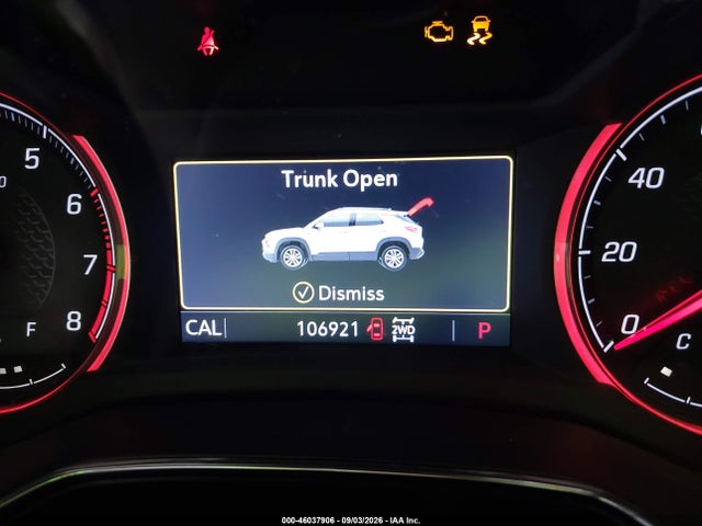 Продаж на аукціоні авто 2021 Chevrolet Trailblazer Awd Rs, vin: KL79MUSL0MB052231, номер лоту: 46037906