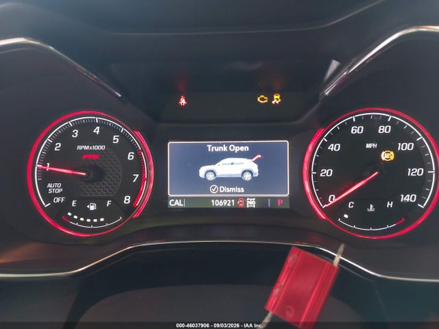 Продаж на аукціоні авто 2021 Chevrolet Trailblazer Awd Rs, vin: KL79MUSL0MB052231, номер лоту: 46037906