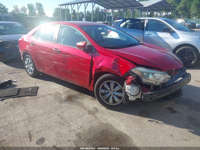 2015 Toyota Corolla Le მანქანა იყიდება აუქციონზე, vin: 2T1BURHEXFC461898, აუქციონის ნომერი: 46037933
