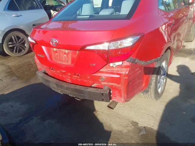 Продаж на аукціоні авто 2015 Toyota Corolla Le, vin: 2T1BURHEXFC461898, номер лоту: 46037933