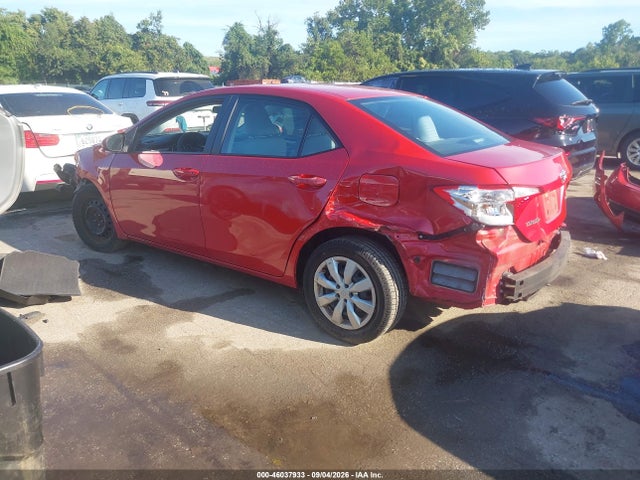 Продаж на аукціоні авто 2015 Toyota Corolla Le, vin: 2T1BURHEXFC461898, номер лоту: 46037933