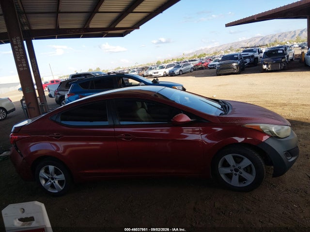 2013 Hyundai Elantra Gls მანქანა იყიდება აუქციონზე, vin: 5NPDH4AE9DH377737, აუქციონის ნომერი: 46037951
