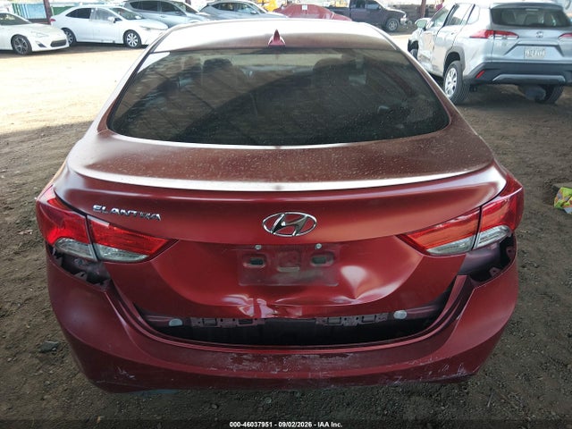 2013 Hyundai Elantra Gls მანქანა იყიდება აუქციონზე, vin: 5NPDH4AE9DH377737, აუქციონის ნომერი: 46037951
