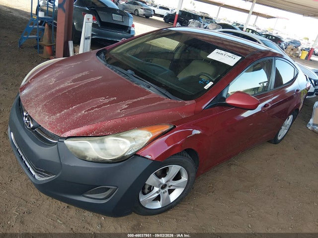 2013 Hyundai Elantra Gls მანქანა იყიდება აუქციონზე, vin: 5NPDH4AE9DH377737, აუქციონის ნომერი: 46037951