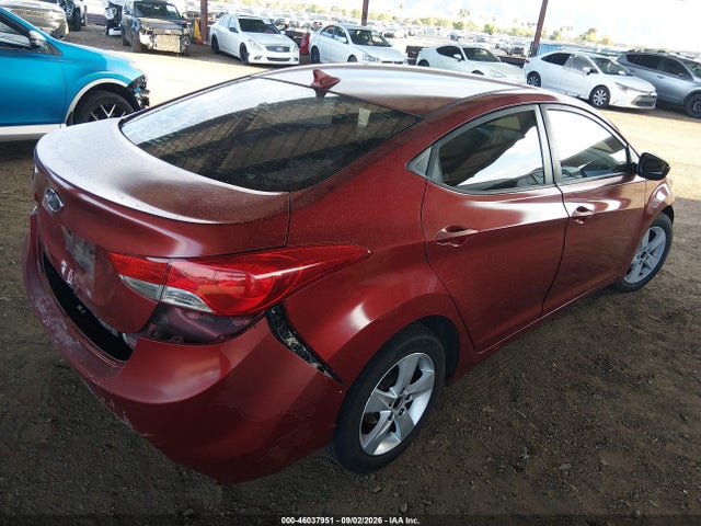 2013 Hyundai Elantra Gls მანქანა იყიდება აუქციონზე, vin: 5NPDH4AE9DH377737, აუქციონის ნომერი: 46037951