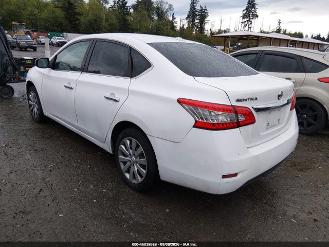 2015 Nissan Sentra Fe+ S/s/sl/sr/sv მანქანა იყიდება აუქციონზე, vin: 3N1AB7AP0FY286761, აუქციონის ნომერი: 46038088
